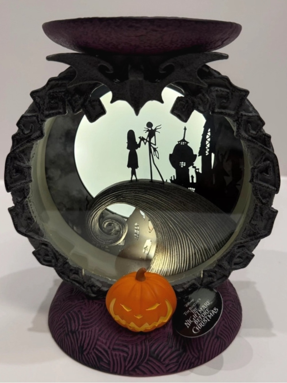 Bath and Body Works Nightmare Before Christmas Halloween Candle Holder